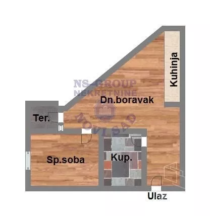 Jednoiposoban stan | 4zida