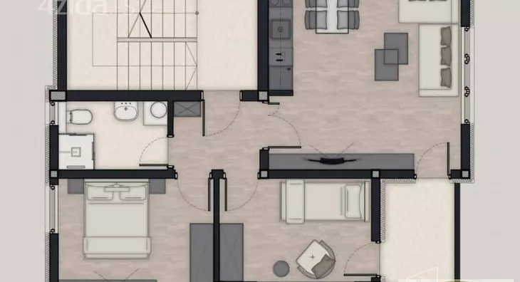 Dvoiposoban stan | 4zida