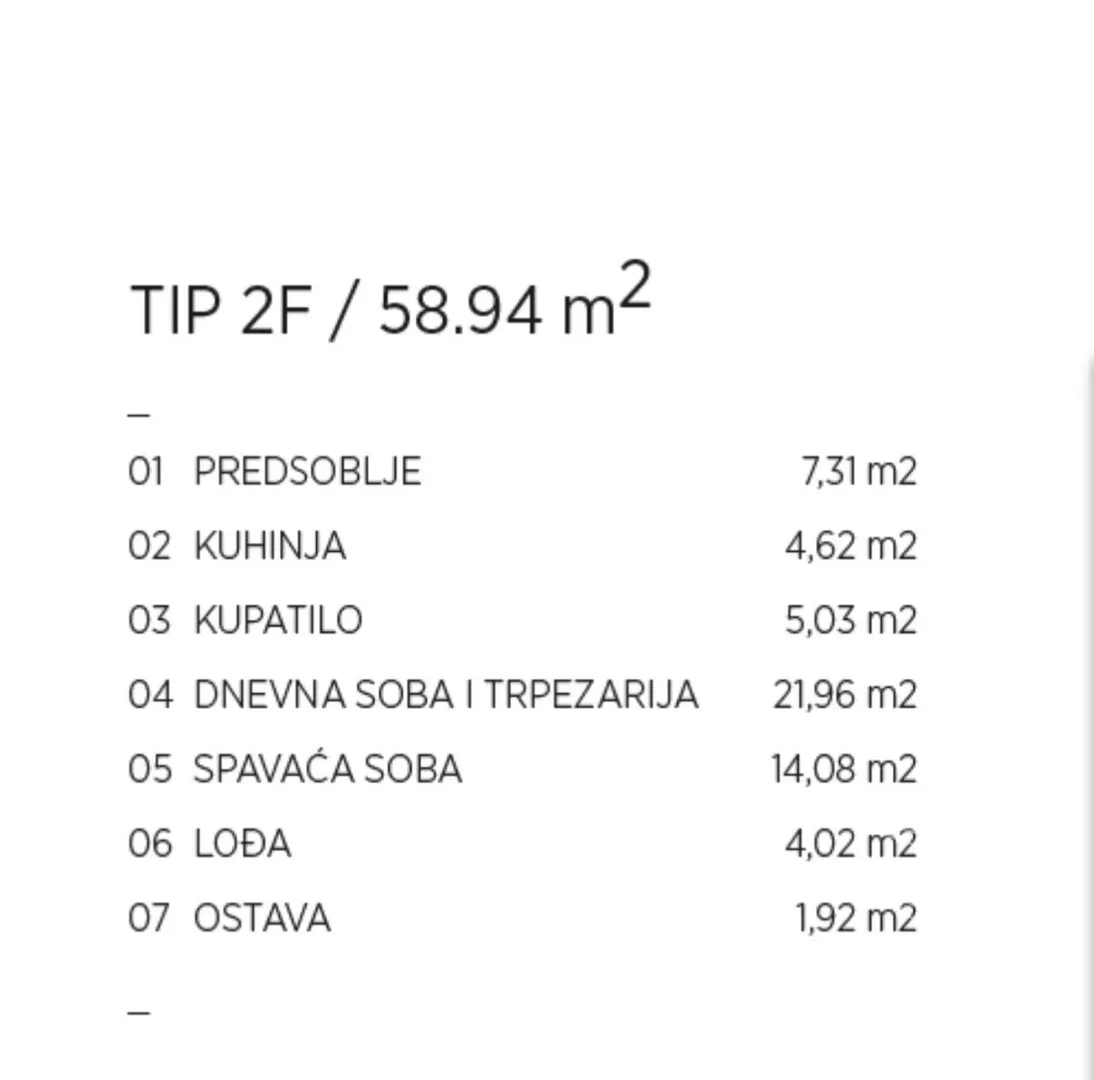 Dvosoban stan | 4zida