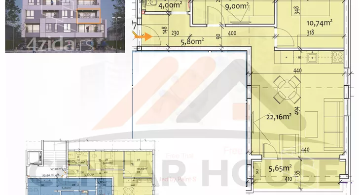 Dvoiposoban stan | 4zida