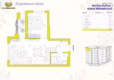 Sonje Marinković 49 | 4zida.rs