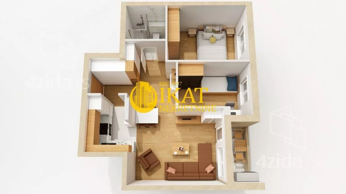 Trosoban stan | 4zida