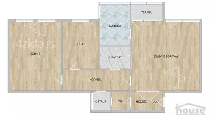 Dvoiposoban stan | 4zida