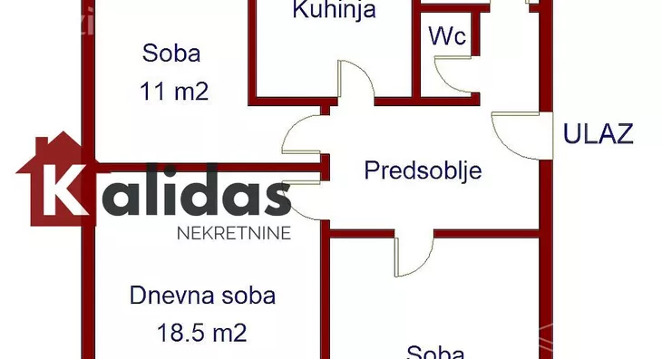 Trosoban stan | 4zida