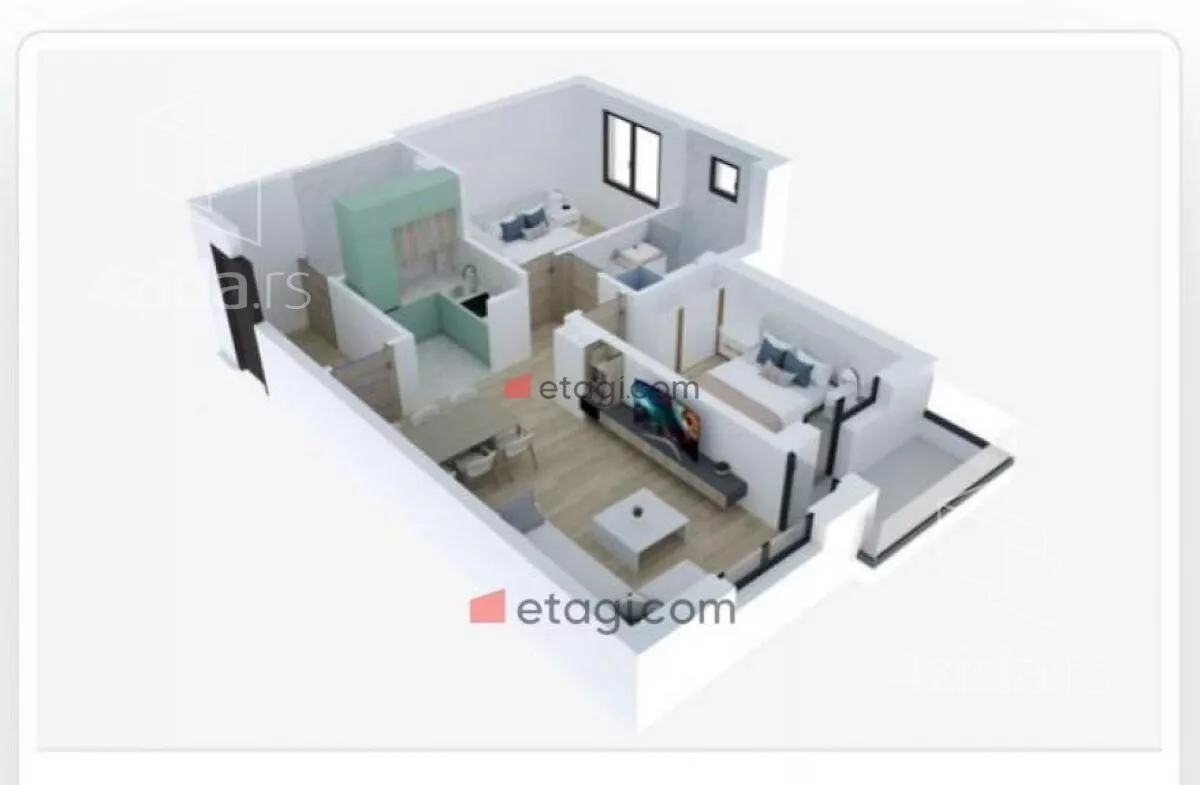 Dvoiposoban stan | 4zida