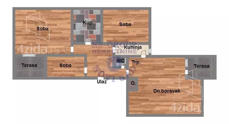 Četvorosoban stan | 4zida