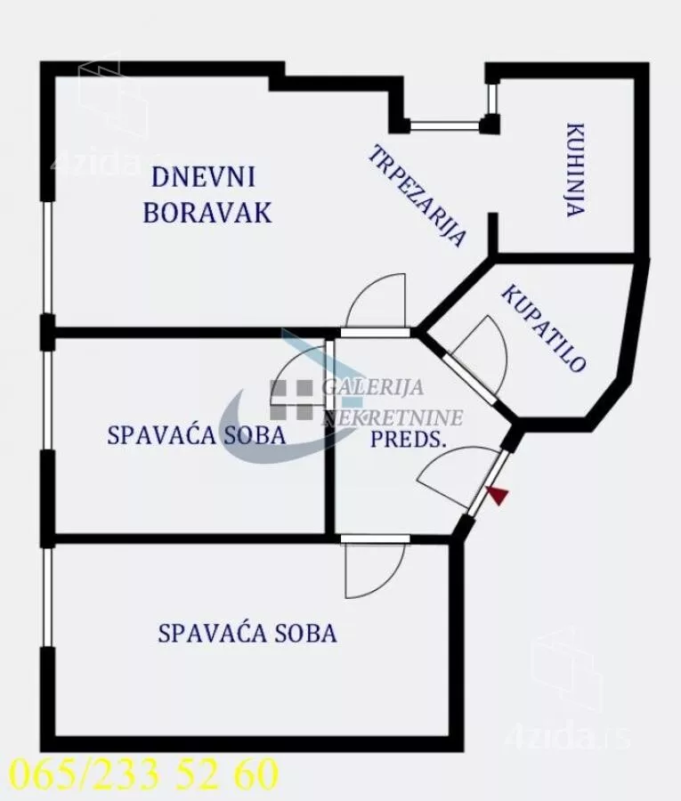 Dvoiposoban stan | 4zida