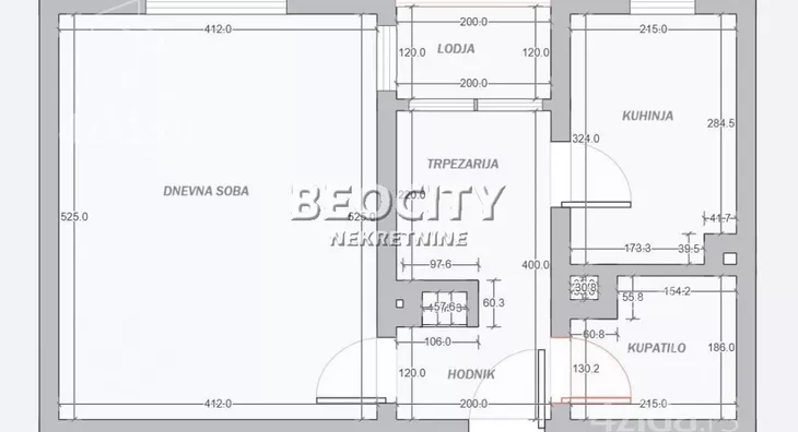 Jednosoban stan | 4zida