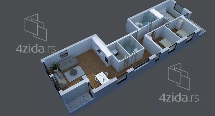 Četvorosoban stan | 4zida