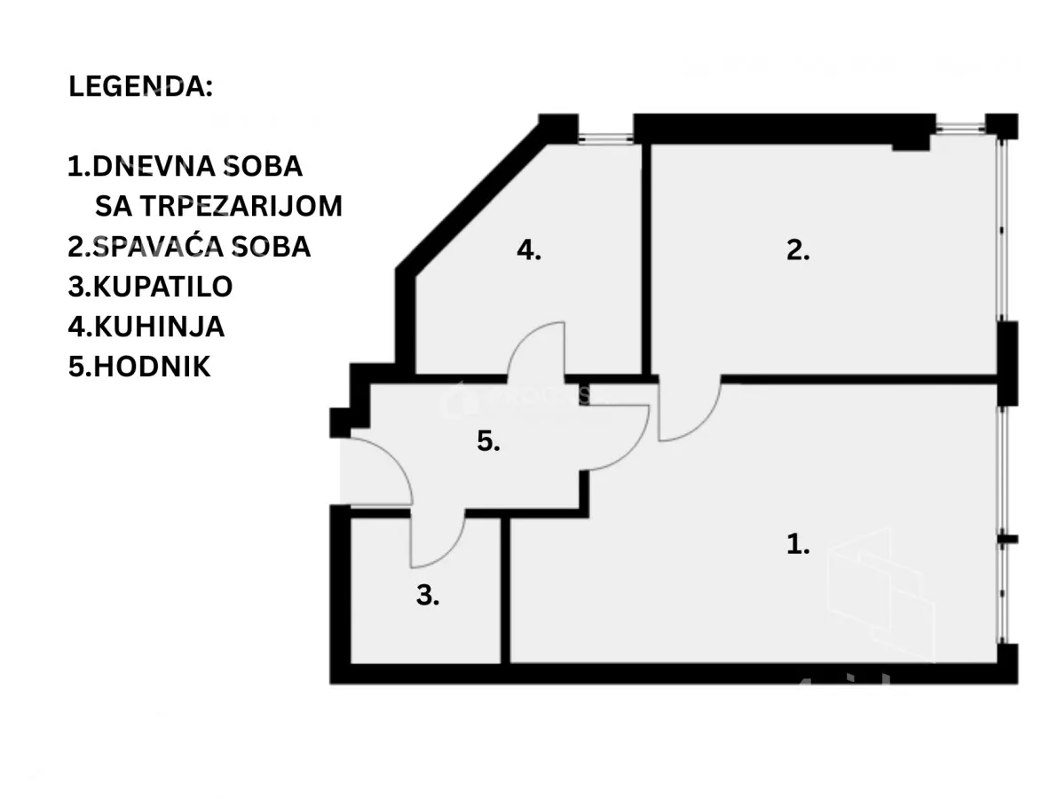 Dvosoban stan | 4zida