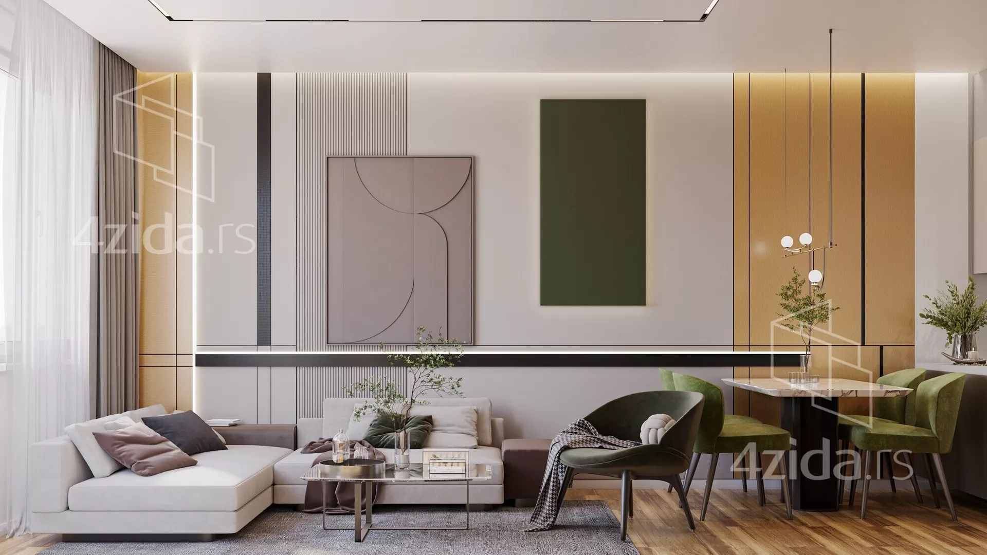 Trosoban stan | 4zida