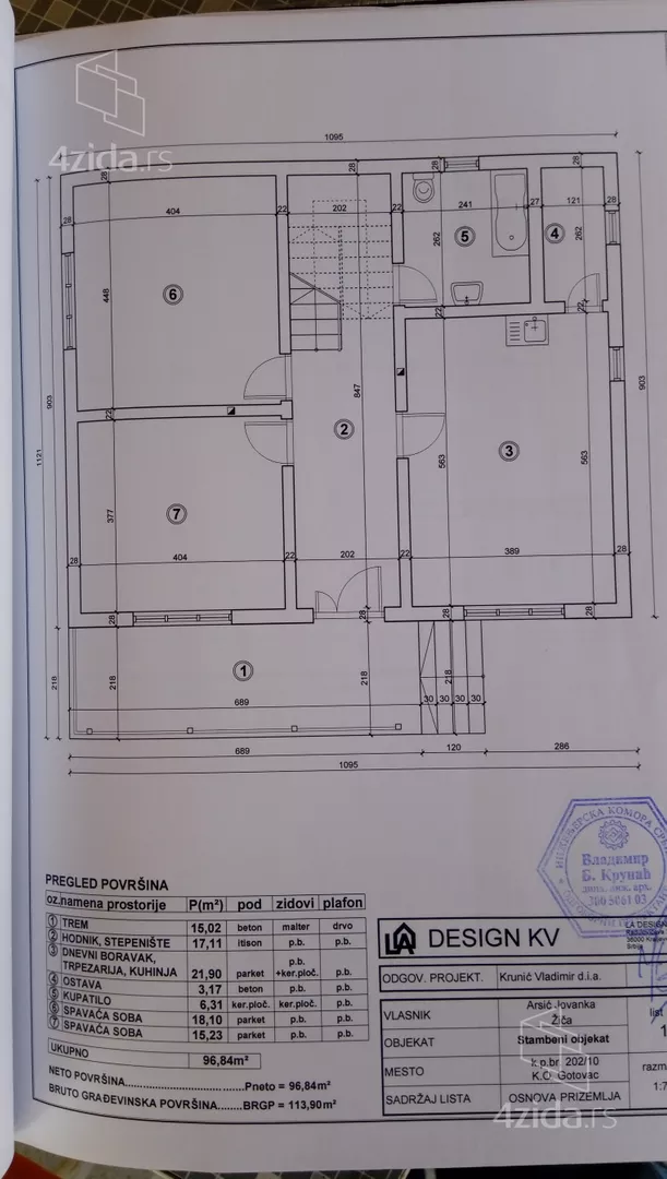 2-etažna kuća | 4zida