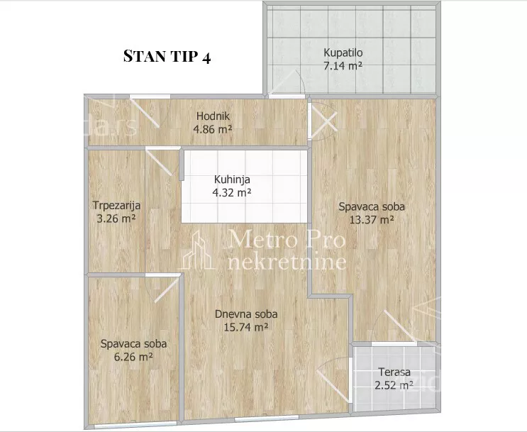 Dvoiposoban stan | 4zida