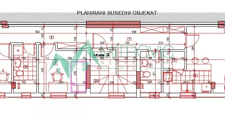 Troiposoban stan | 4zida