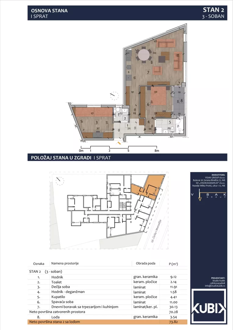 Trosoban stan | 4zida