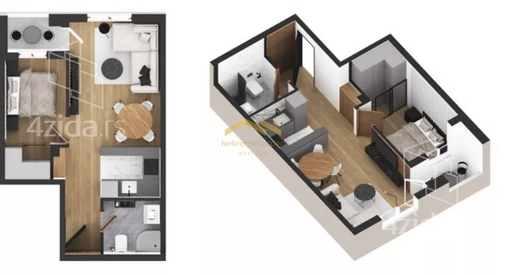 Dvosoban stan | 4zida