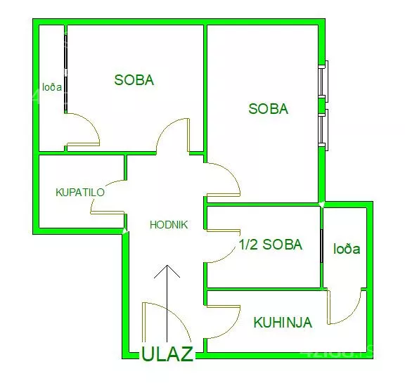 Dvoiposoban stan | 4zida