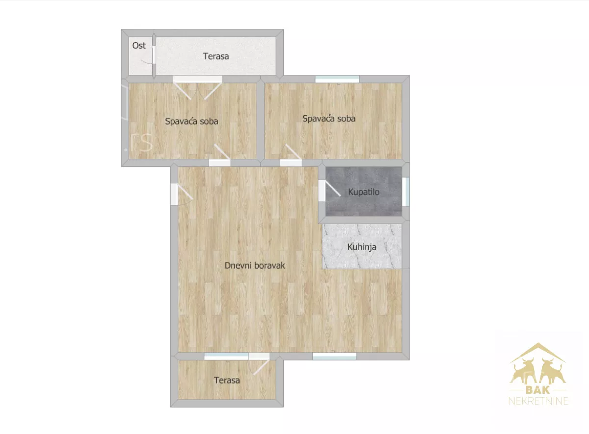 Trosoban stan | 4zida