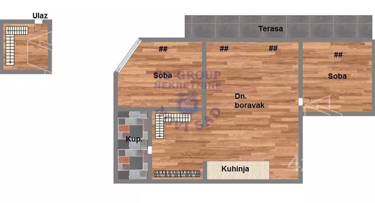 Dvoiposoban stan | 4zida