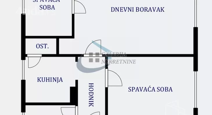 Dvoiposoban stan | 4zida