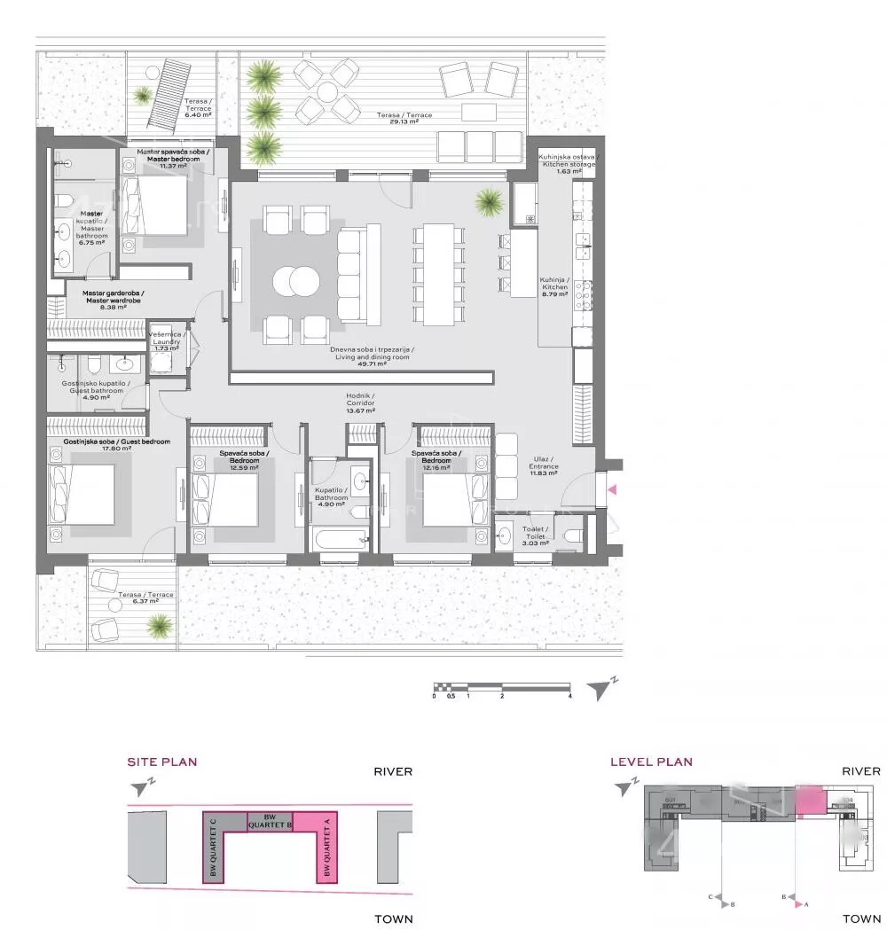 Petosoban stan | 4zida