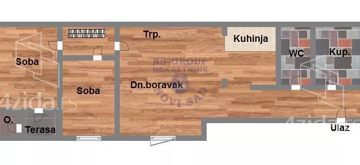 Trosoban stan | 4zida