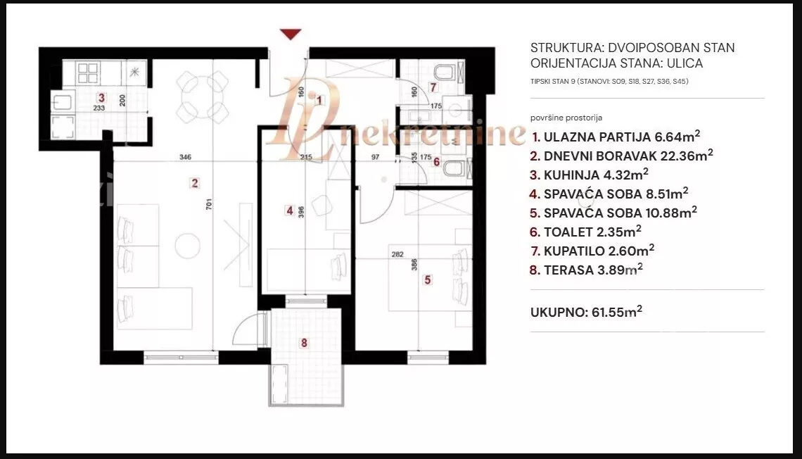 Dvoiposoban stan | 4zida