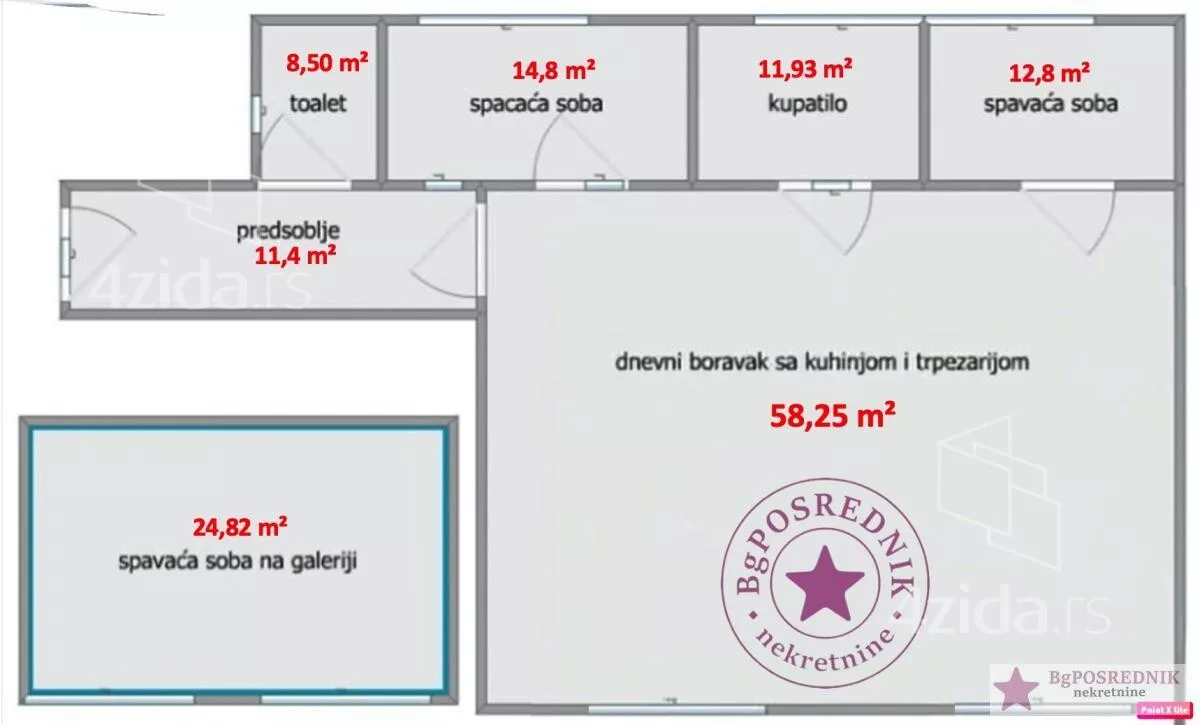 Četvorosoban stan | 4zida