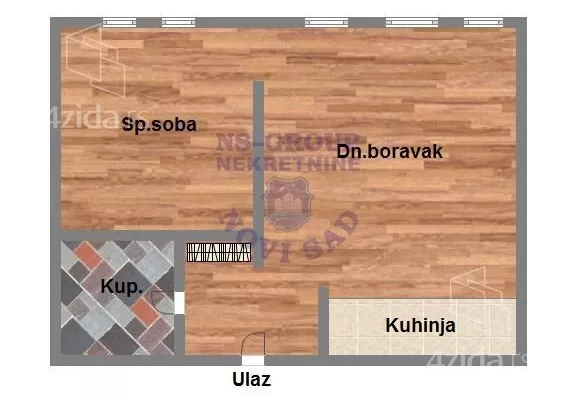 Dvosoban stan | 4zida