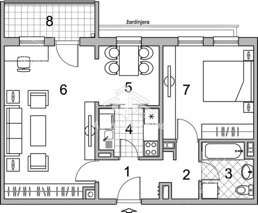 Dvosoban stan | 4zida