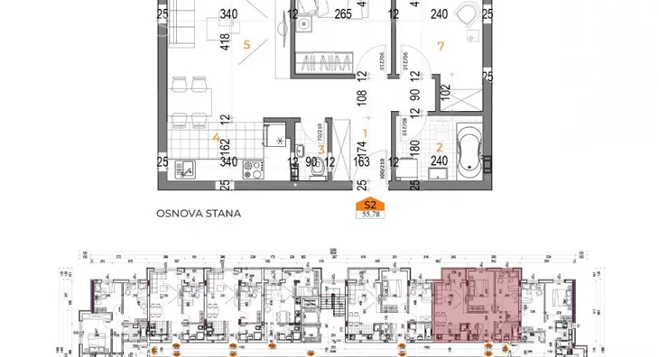 Trosoban stan | 4zida