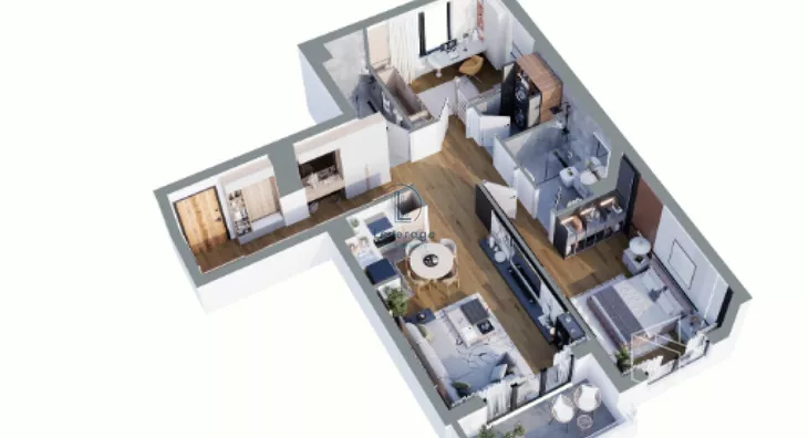 Trosoban stan | 4zida