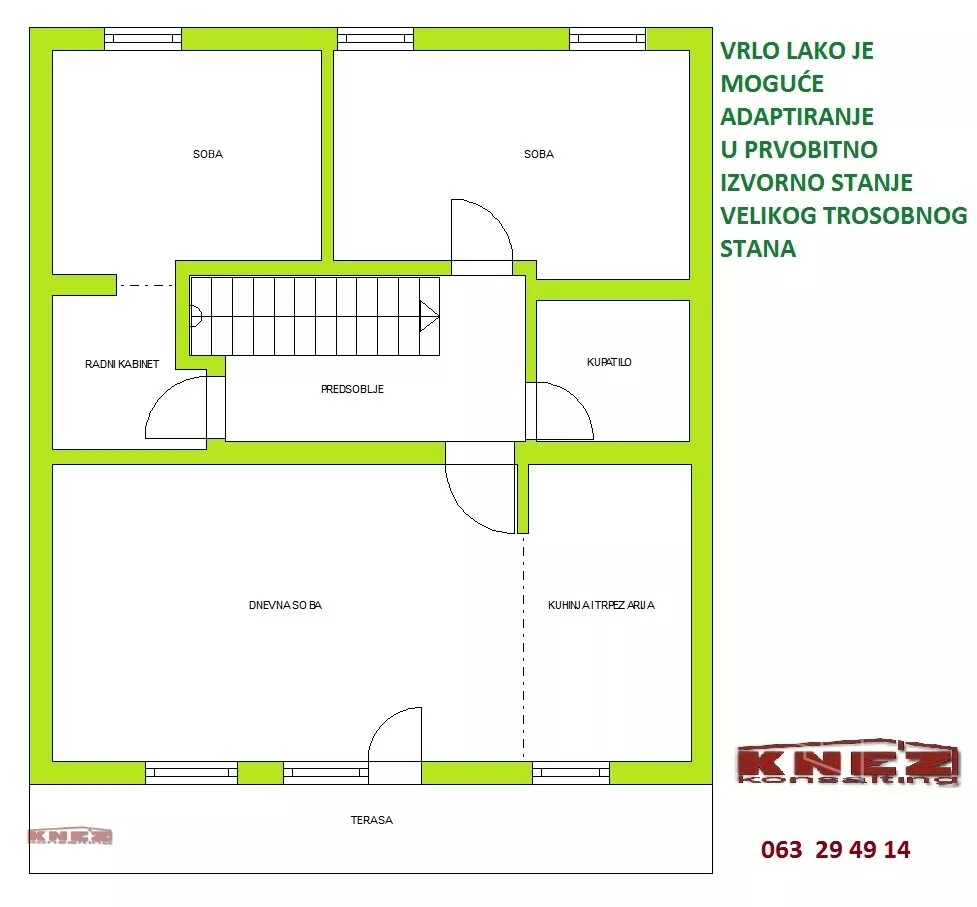 Trosoban stan | 4zida