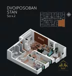 Dvoiposoban stan | 4zida