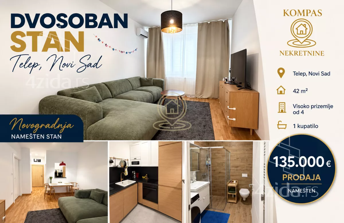 Dvosoban stan | 4zida