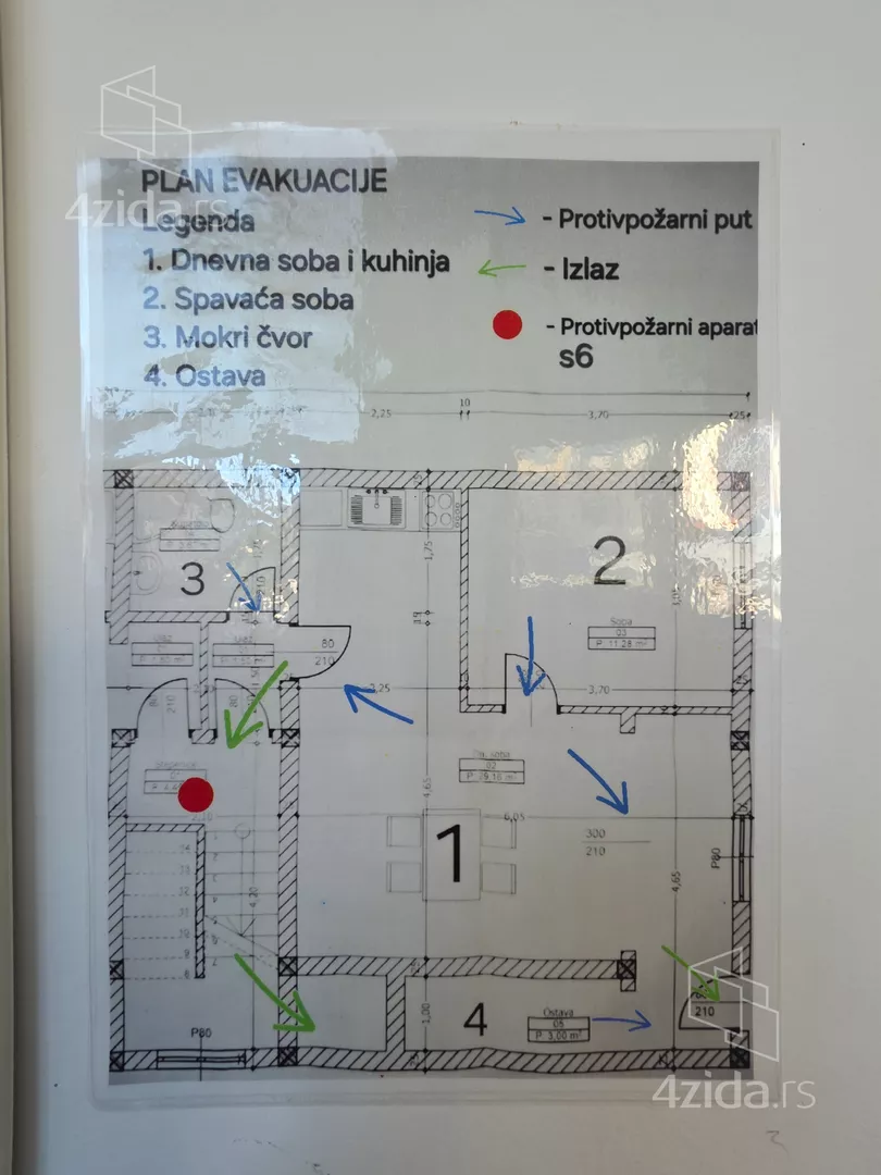 Jednoiposoban stan | 4zida