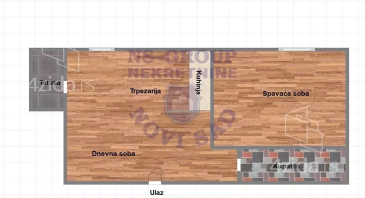 Dvosoban stan | 4zida