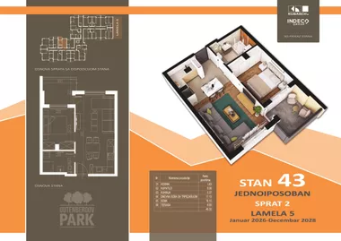 Ugao Partizanskih baza i Gutenbergove | 4zida.rs