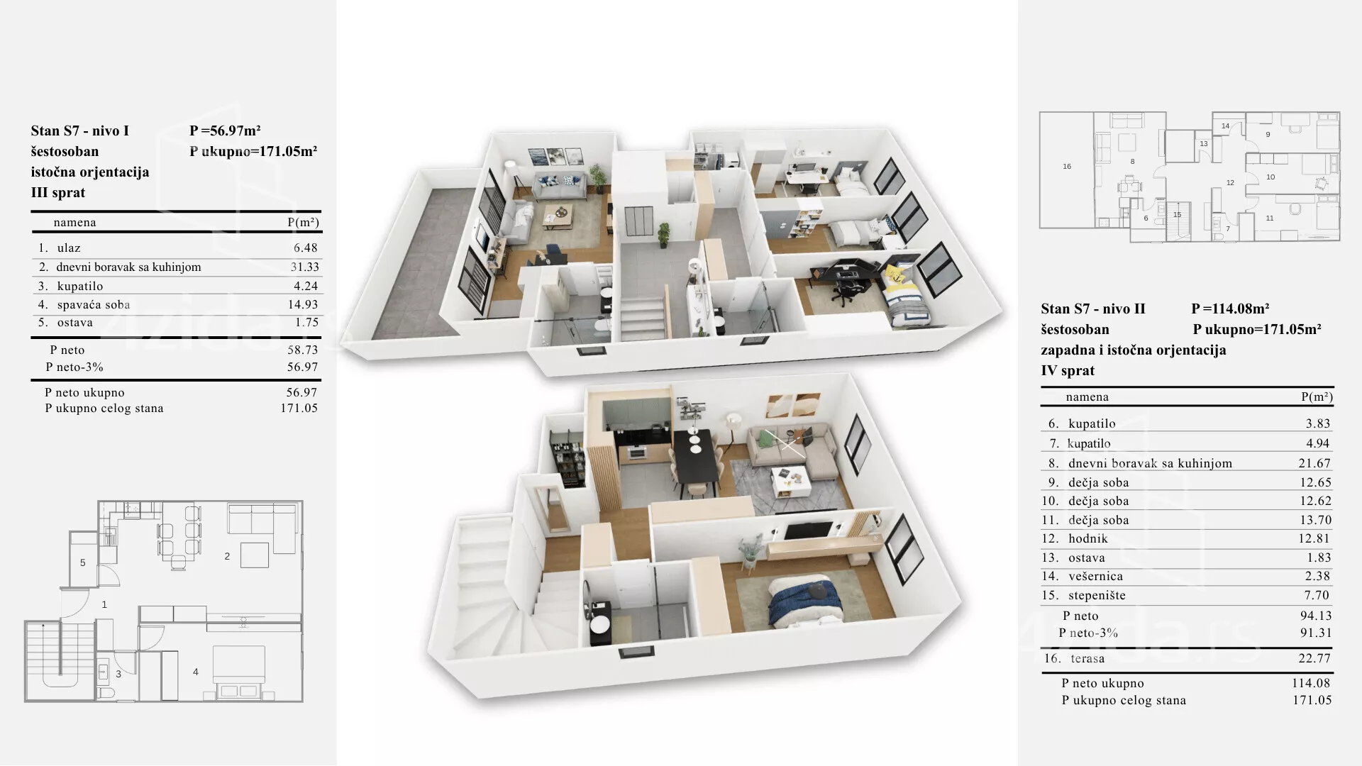 Šestosoban stan | 4zida