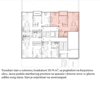 Trosoban stan | 4zida
