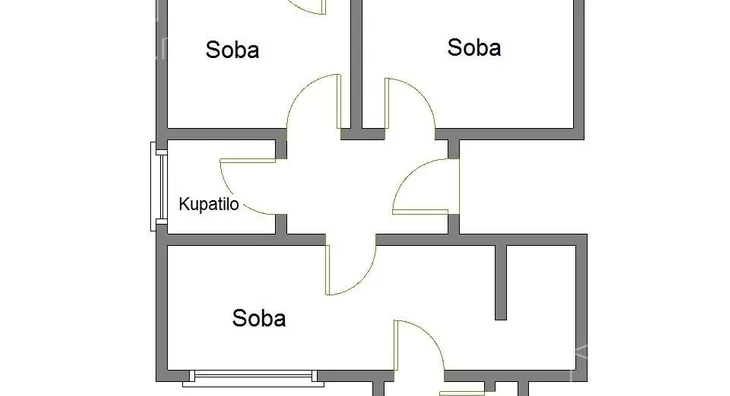 Trosoban stan | 4zida
