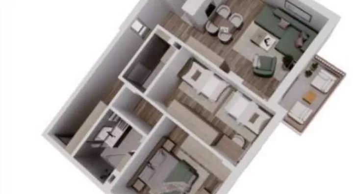 Trosoban stan | 4zida