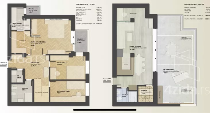Troiposoban stan | 4zida