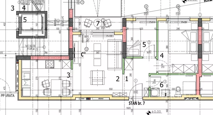 Trosoban stan | 4zida