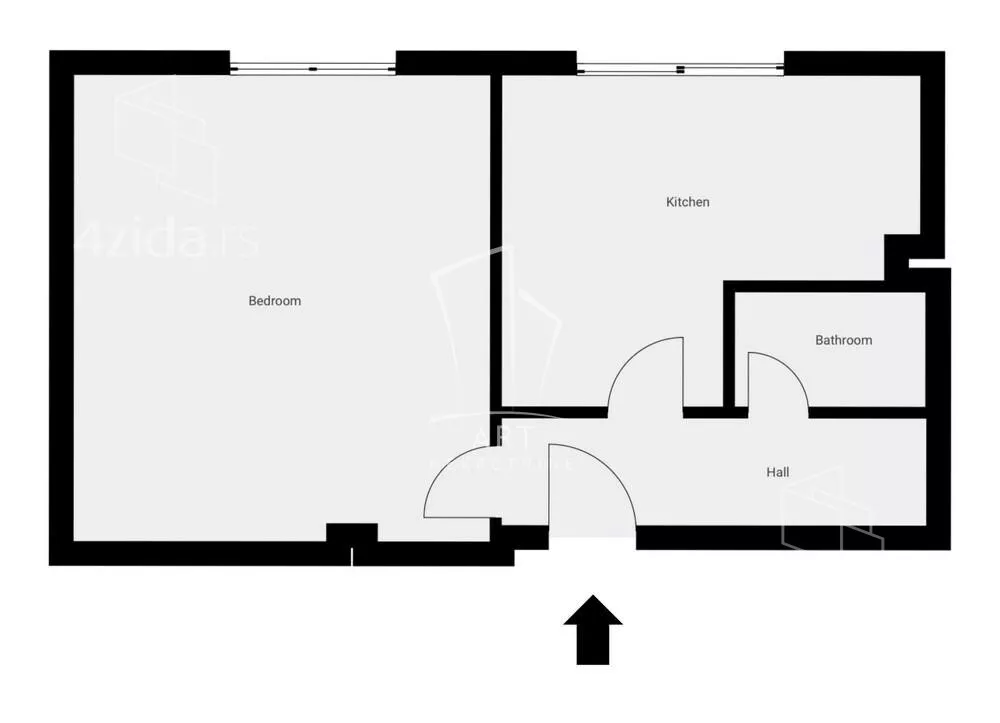 Jednosoban stan | 4zida