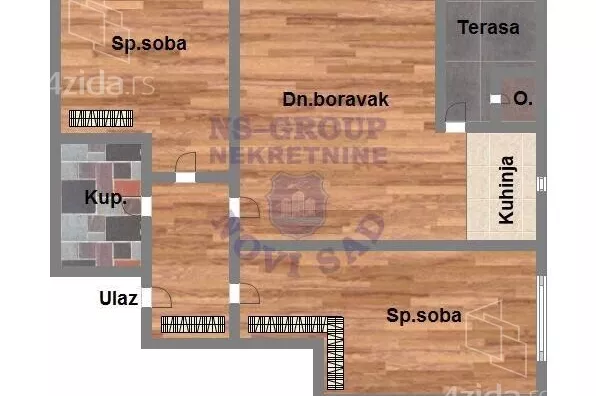 Dvoiposoban stan | 4zida