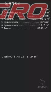 Trosoban stan | 4zida