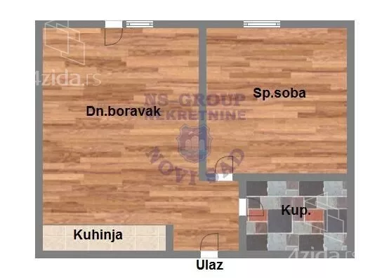 Jednoiposoban stan | 4zida