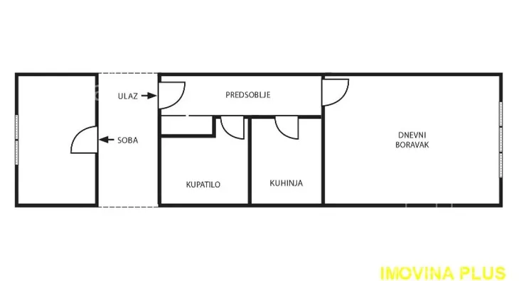 Jednoiposoban stan | 4zida