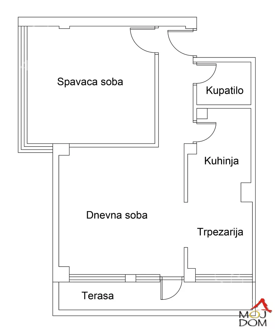 Dvosoban stan | 4zida